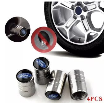 4PCS FORD Cars Wheel Tire Valve Tyre Air Caps Cover Aluminium