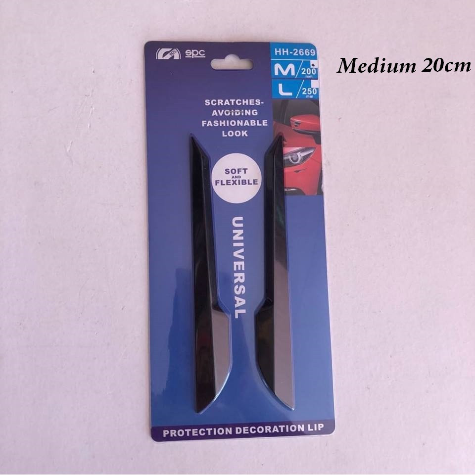 20CM Car Protection Decoration Lip carbon Soft and Flexible