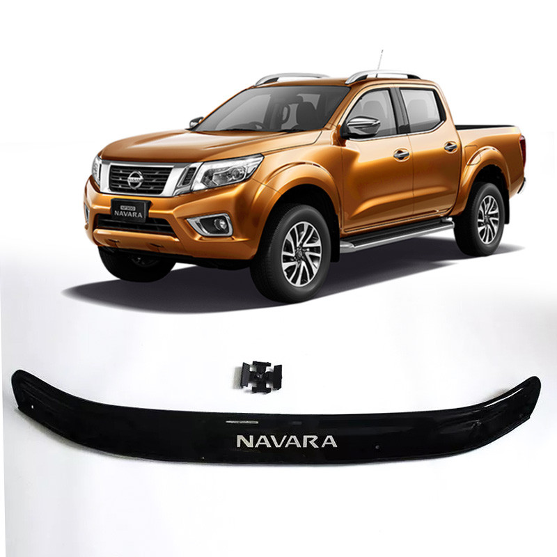 Black Hood Guard Protector for Nissan Navara NP300 2015 2016 2017 2018 2019 2020 2021