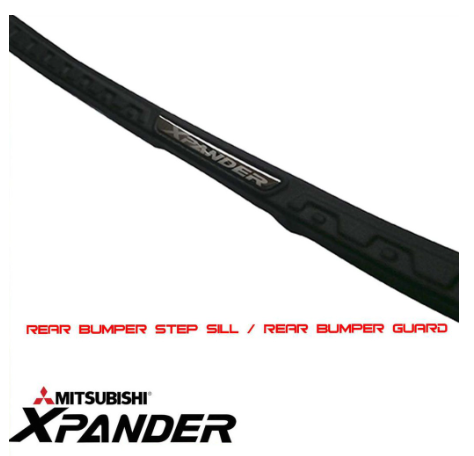 Mitsubishi Xpander Rear Bumper Guard Step Sill Stepsill Aeromax VERSION1