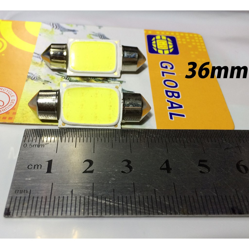 36MM Car Mini Festoon COB LED Dome light for interior Lamp