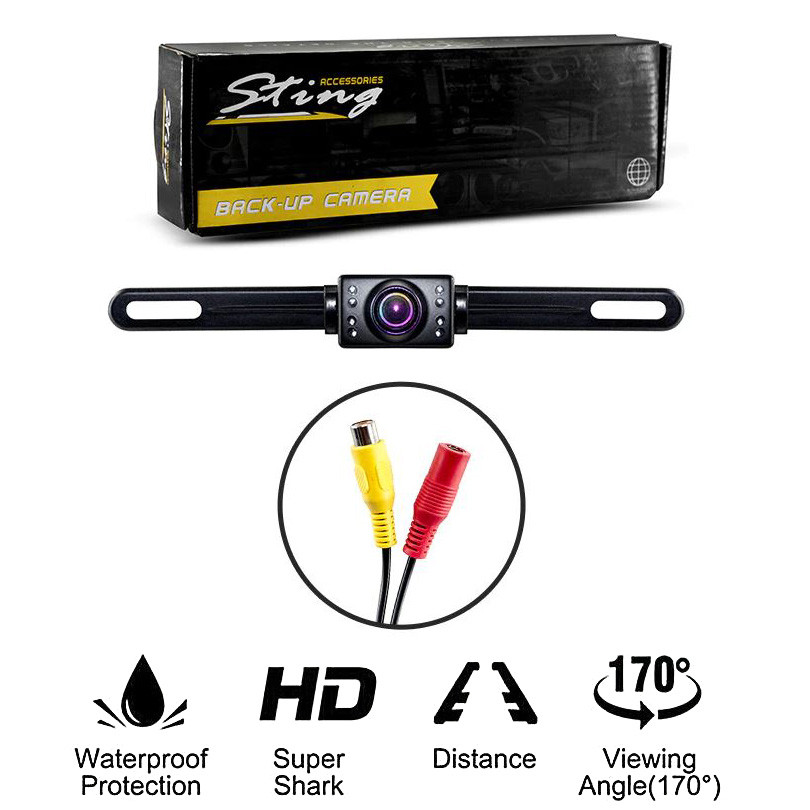 Car Universal Rear Camera Sting Back-Up Camera License Plate Type CMOS PL831