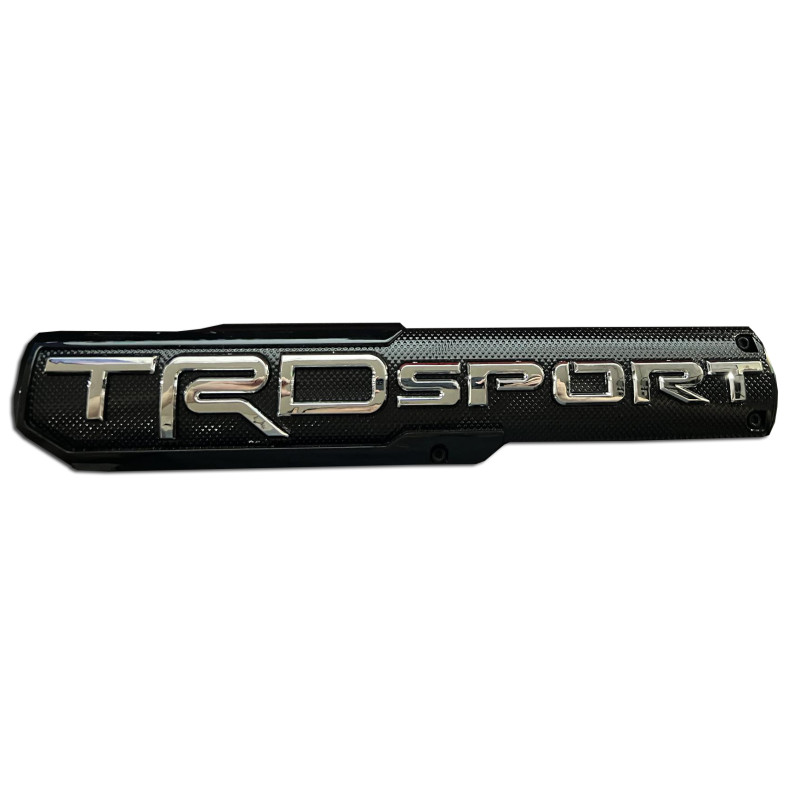 Chrome/Black 1PC 3D ABS TRD SPORT Car Emblem Front Fender Auto Door Logo Badge for Toyota cars