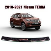 2018-2021 NISSAN TERRA Rear Step Sill Bumper Guard Rear Stepsill Cover with Logo