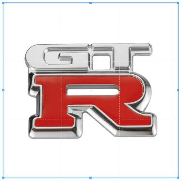3D Metal Nissan GTR GT-R Skyline Rear Emblem Badge Trunk Sticker