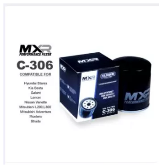 MXR OIL FILTER C-306 FOR Hyundai Starex Kia Besta Galant Lancer Nissan Vanette Mitsubishi L200,L300 Mitsubishi Adventure Montero Strada