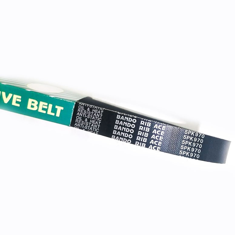 5PK-970 Bando Ribbed Belt Alternator for Toyota Corolla (E90) 1.6 GLI (E100/E110) 1993-2003 4AFE