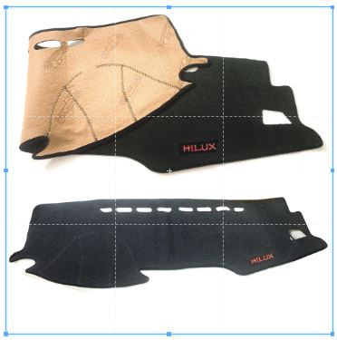 × HILUX LOGO - Toyota Hilux Revo CONQUEST 2016-2023 Dashboard Cover Panel Dash Mat