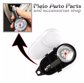 110 PSI Dial Tire Pressure Gauge Autos Vehicle Motorcycle Bicycle