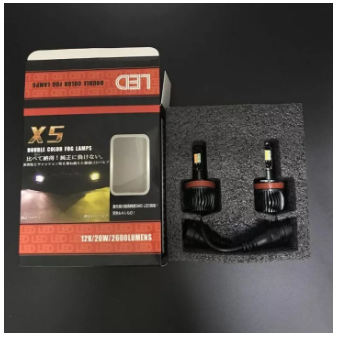 X5 Bulb Dual color H11 Fog Lamp Super Brighter Car White Yellow