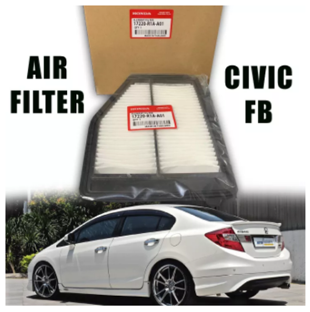 17220-R1A-A01 AIR FILTER Honda Civic 1.8 and 2.0 (9th gen) 2010-2014 Made in Thailand