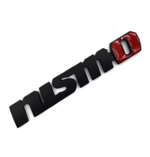 BLACK 3D Metal NISMO Car Emblem For Nissan Cars Decal Styling