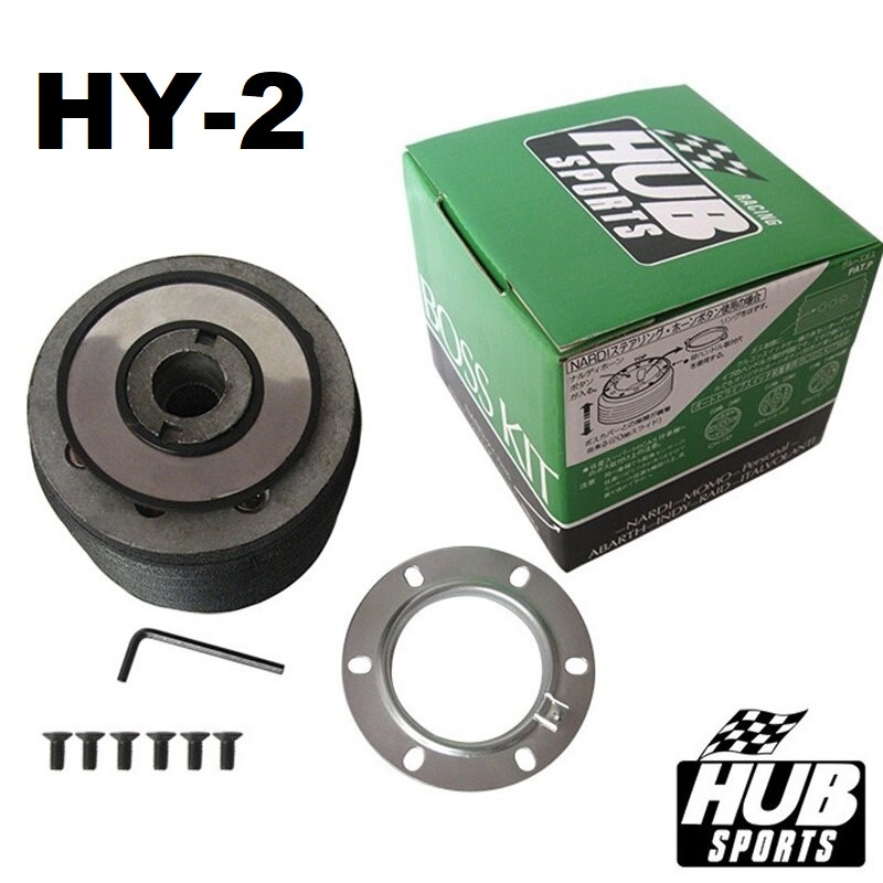 HY-2 Steering Wheel Hub Adapter Boss Kit Racing For Cars Hyundai Old 90s Model