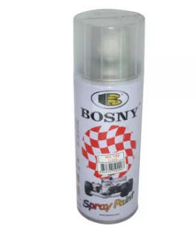 CLEAR NO. 190 All Color BOSNY Spray Paint 100% Acrylic Quick Drying Spray Ordinary Colors