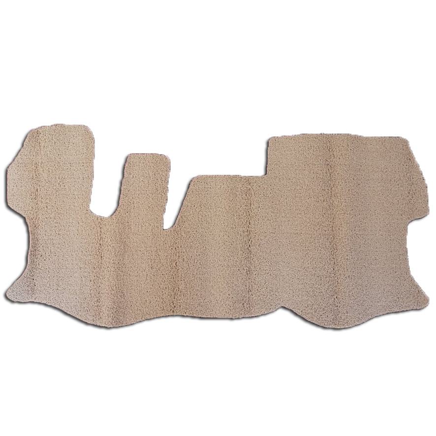 BEIGE Mitsubishi L300 Spaghetti coil type carmat Customized rubber car mat Front Cabin Only