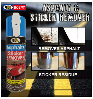 Bosny Spray Asphalt & Sticker Remover 200cc