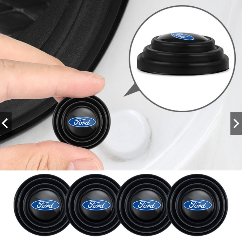 4PCS FORD Car Damping Pad Gasket Car Shock Absorption Absorber Gasket Thicken Rubber With Logo (copy)