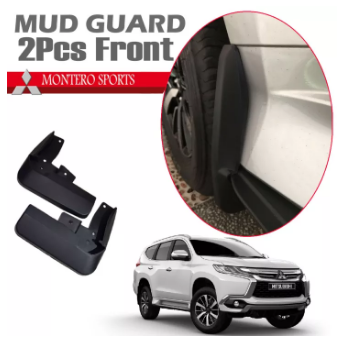 2016-2020 Mitsubishi Montero Front Mud Guards Clip On type
