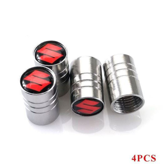 Car Wheel Tire ValvesTyre Stem Air Caps Cover for Suzuki Tire Valve 4pcs