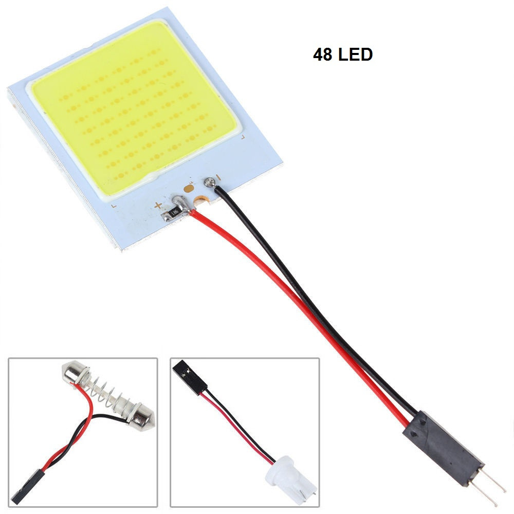 Car Dome light interio Lamp 48 LED COB Dome Lights for car's