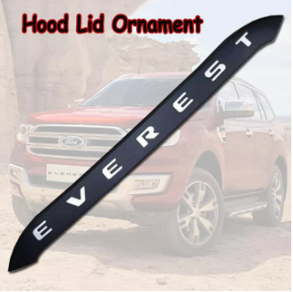 Ford Everest 2016 to 2020 Hood Lid Lip Shield End Engine Ornament BLACK