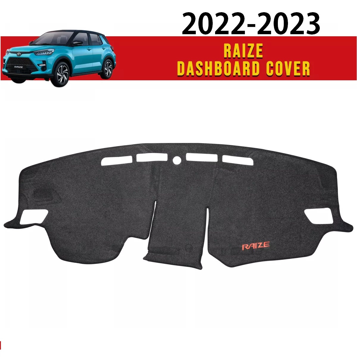 Toyota Raize 2022-2023 Dashboard cover Dash Mat Anti-Slip