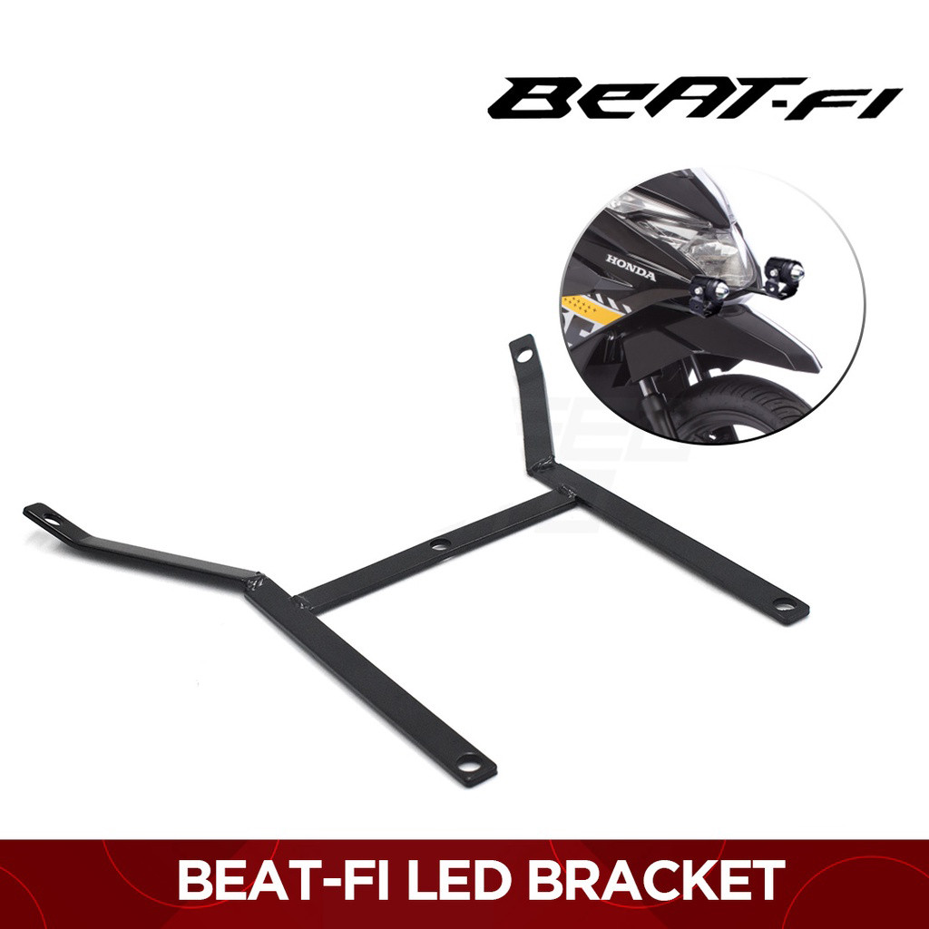 AHIM-125 HONDA BEAT FI MINI DRIVING LIGHT LED BRACKET FOR HONDA BEAT FI