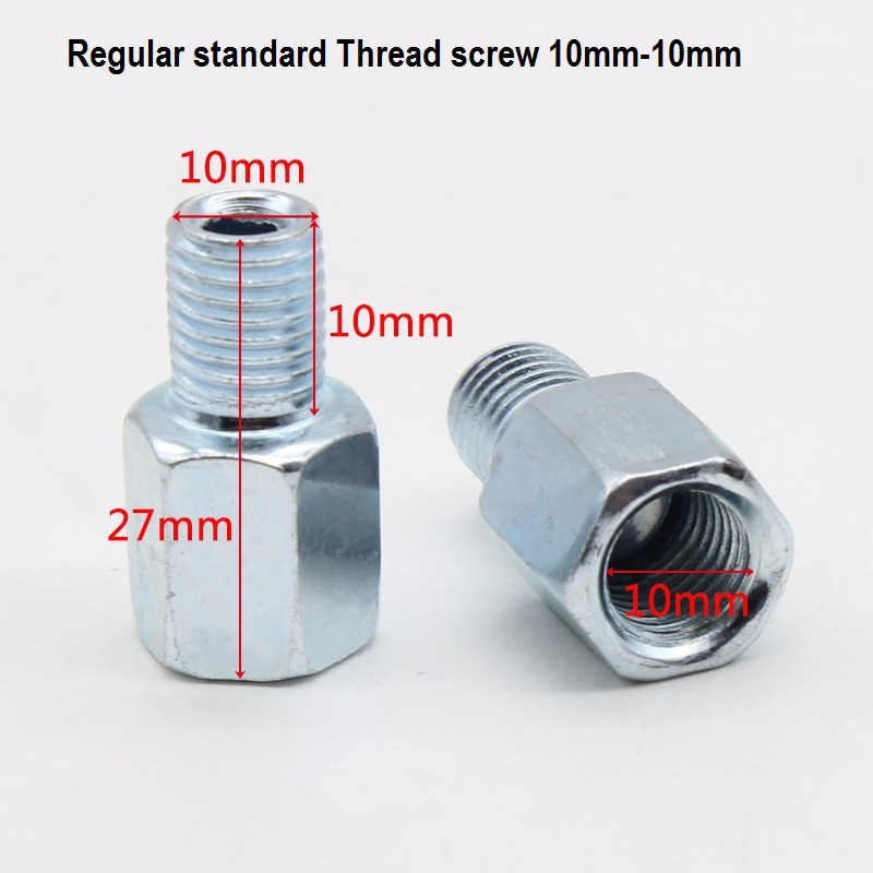 HONDA Motorcycle Side Mirror Adapter Bolts Screw Metal