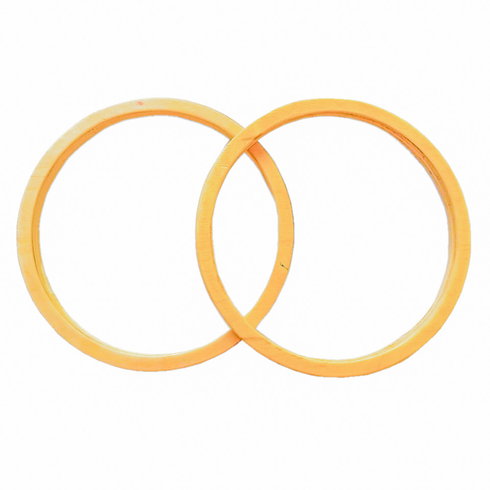 2PCS 7.8 inch Auto Universal Audio Stereo Door Speaker Spacer Adaptor wood 7.8"