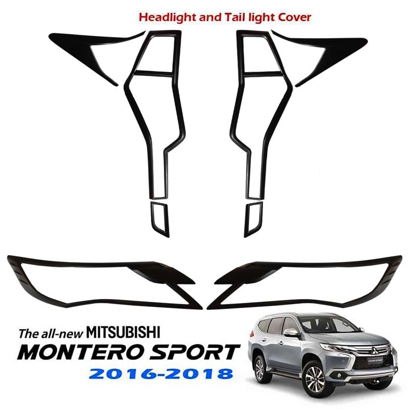 2016-2021 Mitsubishi Montero Sport Headlight & Tail Light Cover