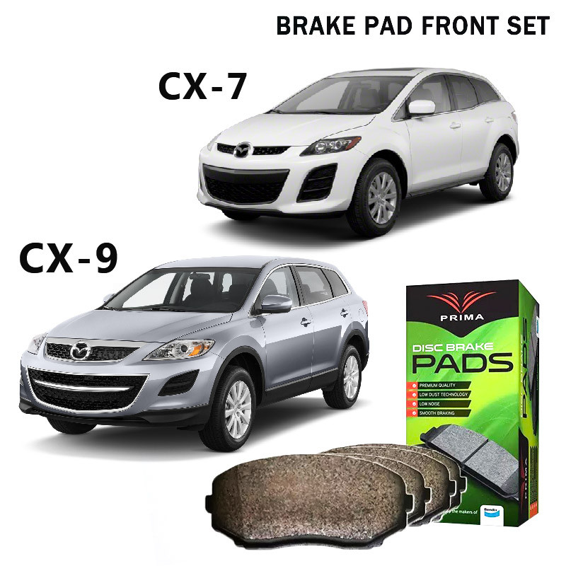 (DB1916 GCT) PDB1916 ORG BENDIX FRONT BRAKE PADS MAZDA CX-7 & CX-9 (2007-up)