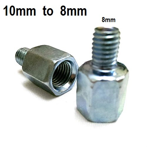SUZUKI Motorcycle Side Mirror Adapter Bolts Screw Metal