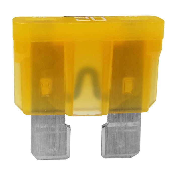 20Amp FUSE  BLADE STANDARD REGULAR APR, ATC, ATO, ATS 20A