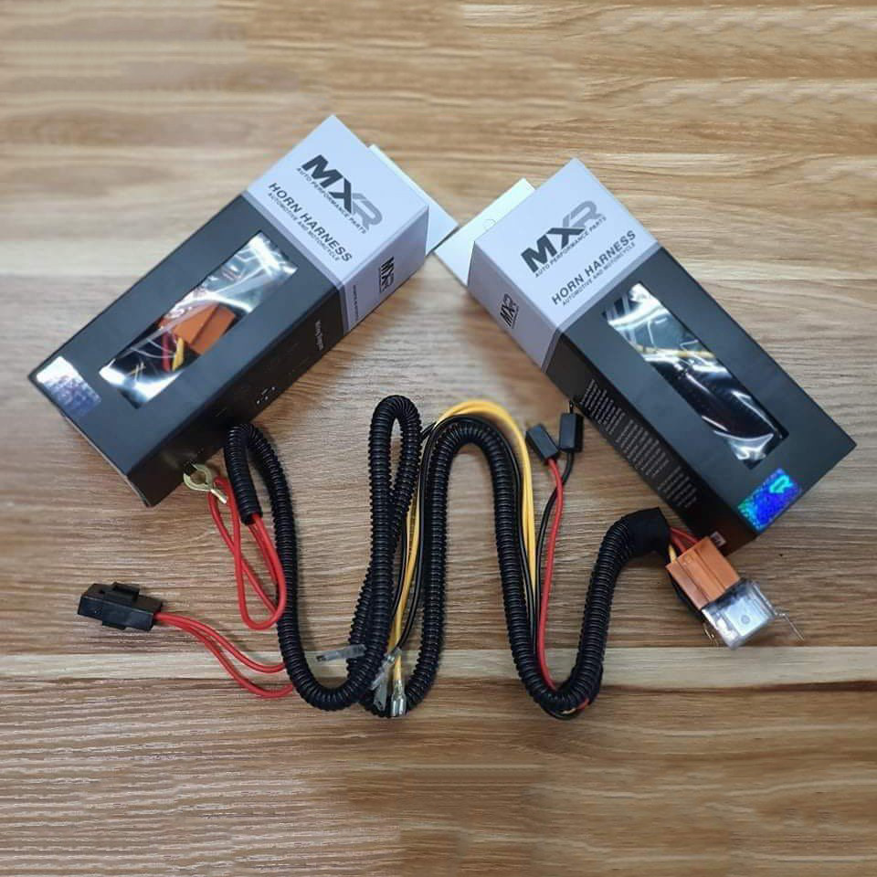 MXR HORN RELAY & HARNESS Car Automotive And Motorcycle Relay 80Amp Box Comes with Diagram