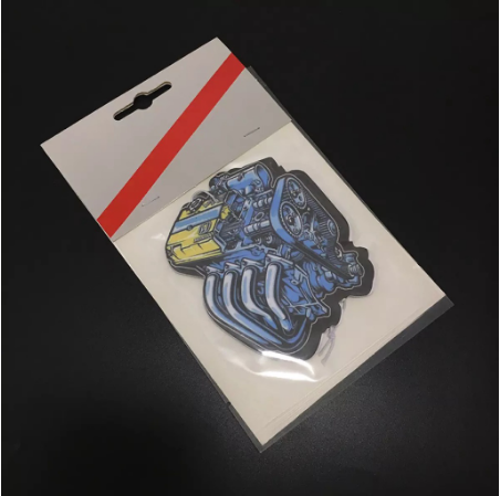 JDM Japan HONDA ENGINE Badge Car Paper Air Freshener Auto Hanging Perfumed Fragrance (orchard aroma)