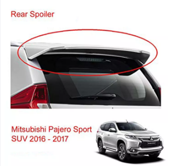 wy-017 Mitsubishi Montero Sport 2016-2021 Spoiler GT Type Unpainted