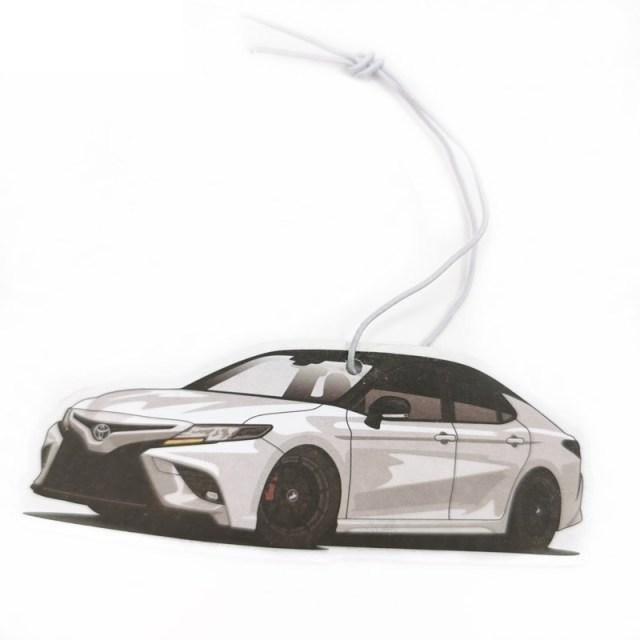 JDM Japan CAMRY Badge Car Paper Air Freshener Auto Hanging Perfumed Fragrance (Orchard Aroma)