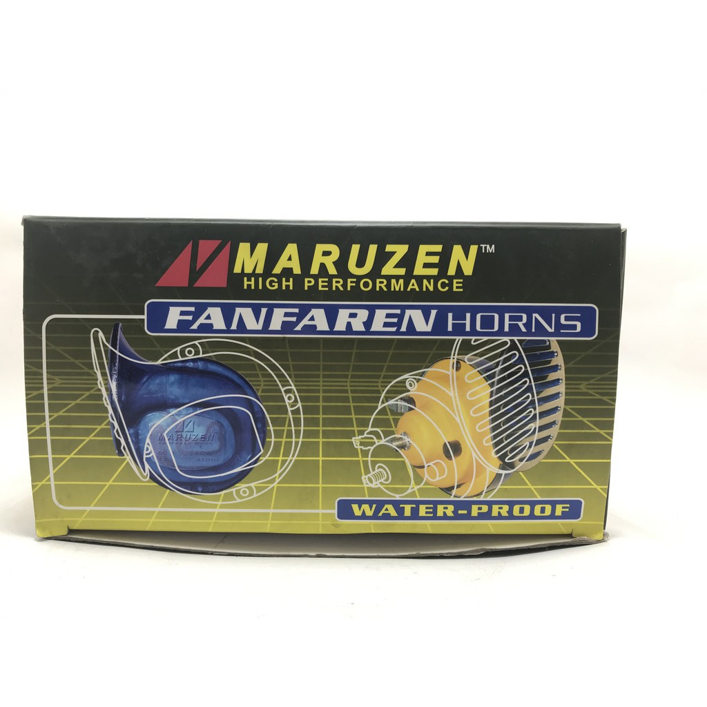 MFH-12V Maruzen Fanfaren Horn 12v for Car Water Proof