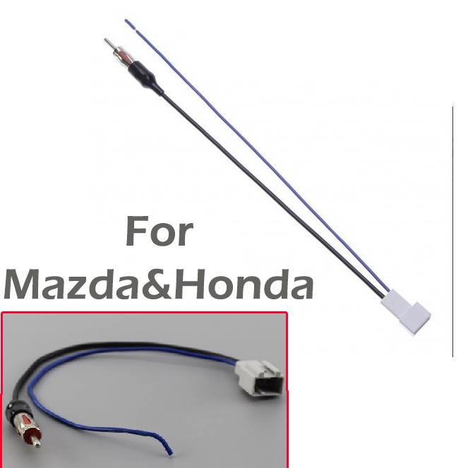 FEMALE RADIO ANTENNA FM ADAPTER HARNESS SOCKET FOR ALL MAZDA AND HONDA CARS
