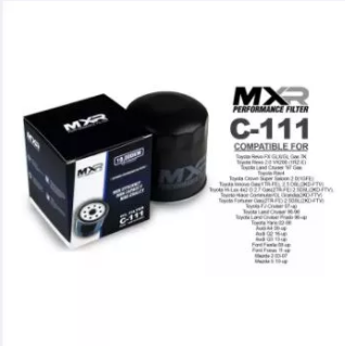 MXR OIL FILTER c-111 FOR Toyota Fortuner, Innova and Hilux