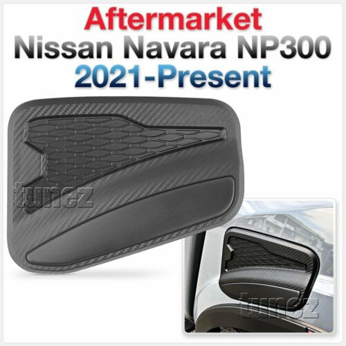 Nissan Navara NP300 2021-2023 Carbon Fiber Gas Tank Cover