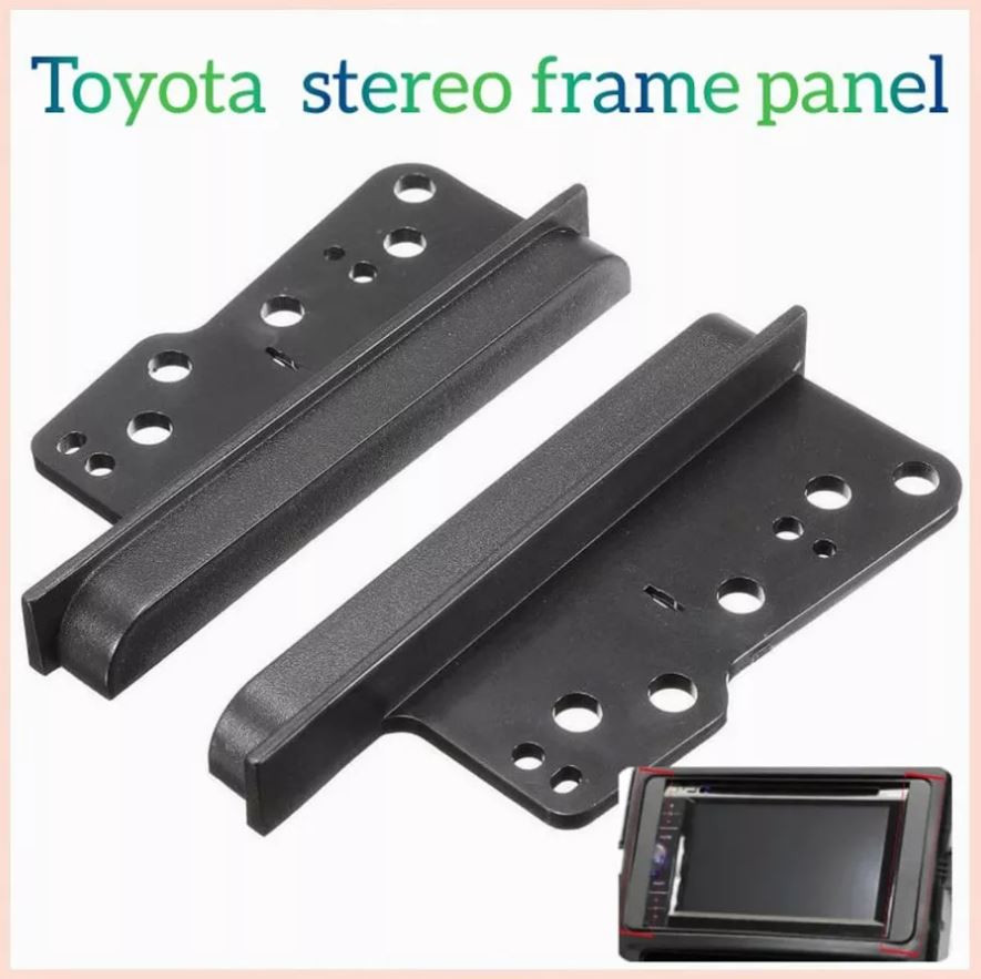 2DIN Bracket Toyota Universal 7 Inch 2 din Car Stereo Dash Frame Spacer 2Pcs