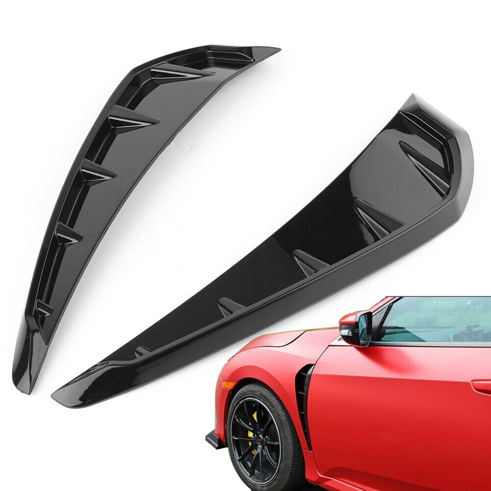 Honda Civic FC RS 2016-2021 Shark Grille Air Flow Side Vent Decoration