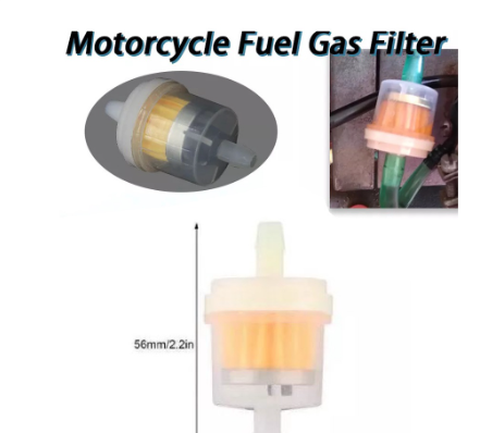 1PC Standard Universal Motorcycle Fuel Gas Filter with Magnetic Fuel Filter