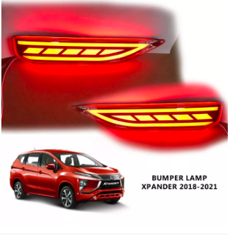 YE-026 2017-2021 MITSUBISHI XPANDER BUMPER REFLECTOR 3 FUNTIONS LIGHTS BRAKE TAIL LIGHT