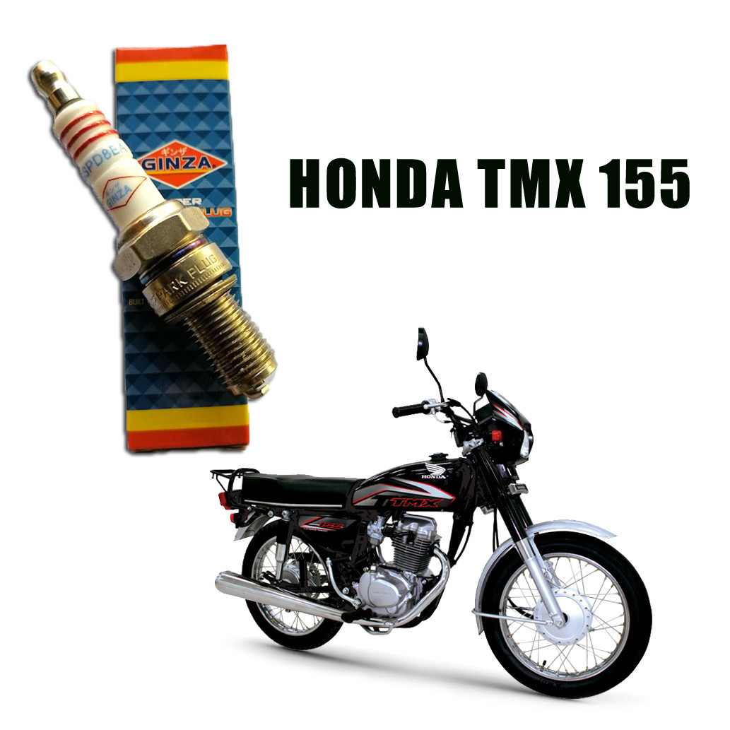 GSPD8EA GINZA Spark Plug Super Performance for Motorcycle Honda TMX 155 D8EA X22ES-U X4CC