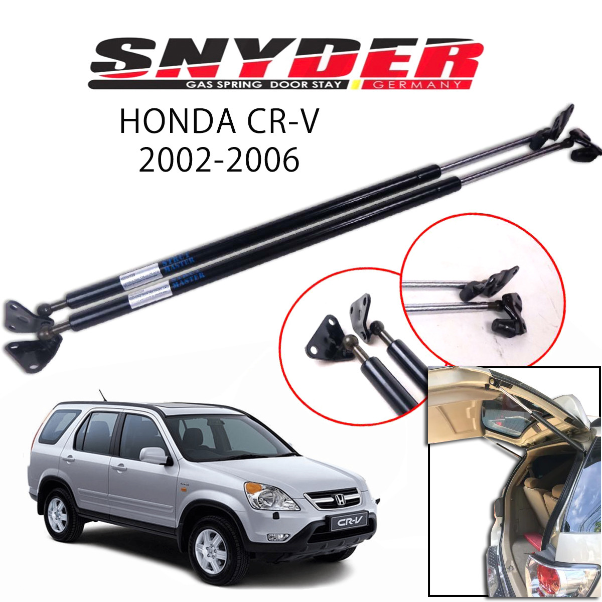SGS-503 RH/LH - 1pc HONDA CRV 2002-2006 SGS-503 RH/LH Gas Spring Door Stay Damper Struts Trunk Open - Snyder