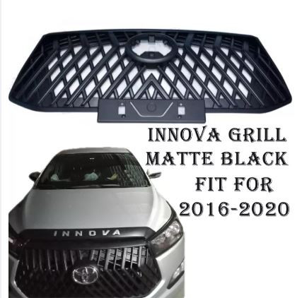 TOYOTA INNOVA 2016-2020 Matte Black Grill Grille