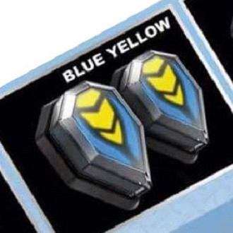 Blue, Yellow 2pcs Turn signal fittings indicator motorcycle 12V LED daytime running light Universal Signal light