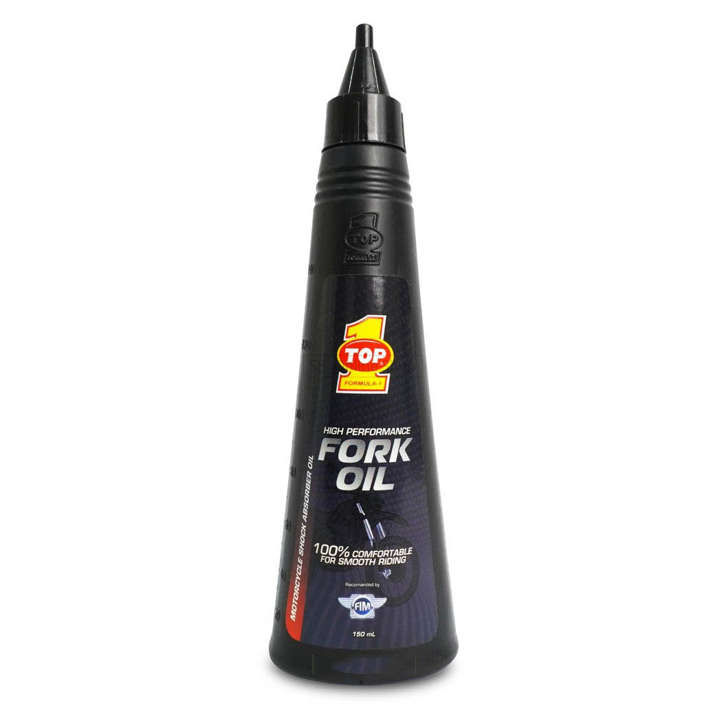 TOP 1 SYNTHETIC FORK OIL (150ml) Top One Formula High Performance Motorcycle Fork Oil
